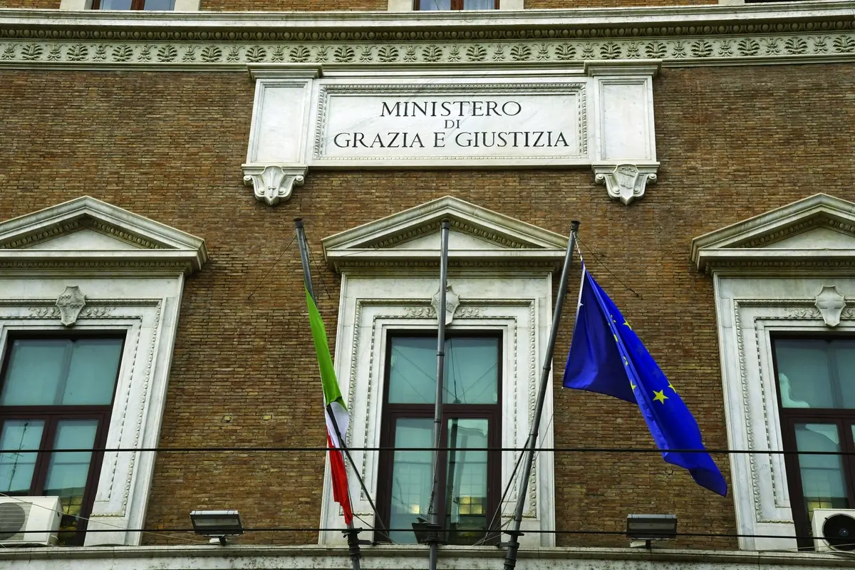 MINISTERO DI GRAZIA E GIUSTIZIA ESTERNO PALAZZO , IMAGOECONOMICA