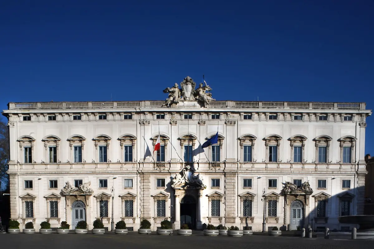 PALAZZO DELLA CONSULTA CORTE COSTITUZIONALE , IMAGOECONOMICA