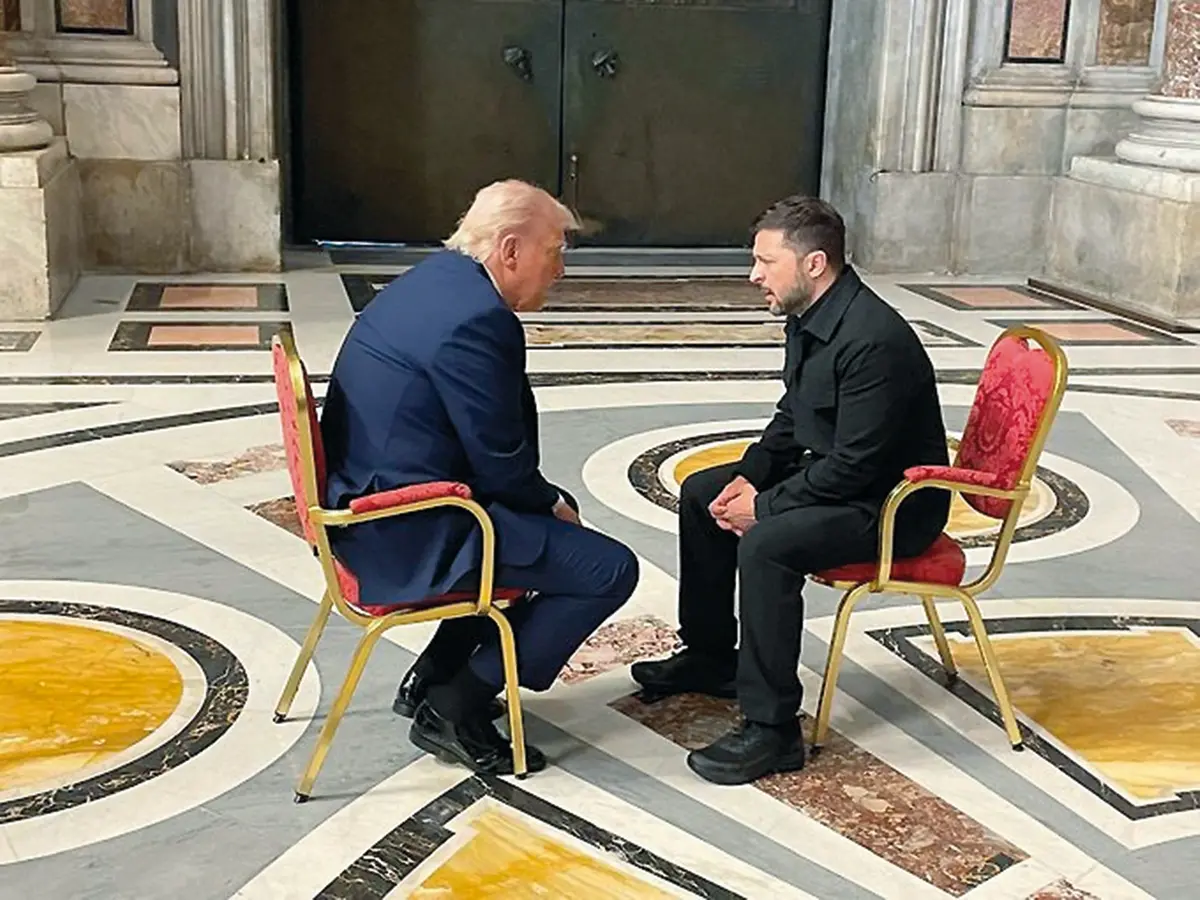 DONALD TRUMP PRESIDENTE USA, VOLODYMYR ZELENSKY PRESIDENTE UCRAINA