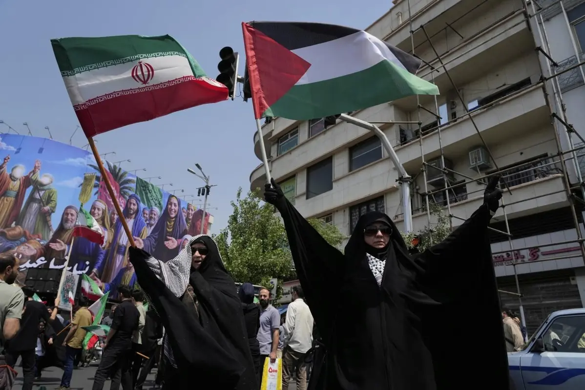 Proteste anti Israele a Tehran , APN