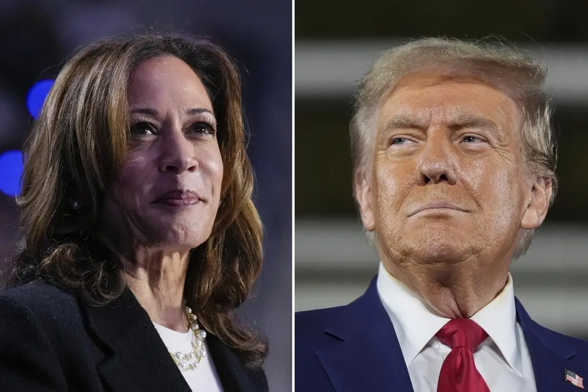 Kamala Harris e Donald Trump