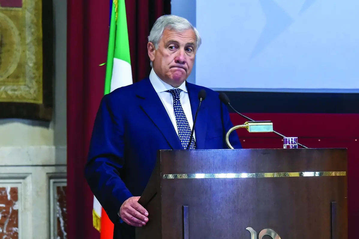 ANTONIO TAJANI MINISTRO ESTERI , IMAGOECONOMICA