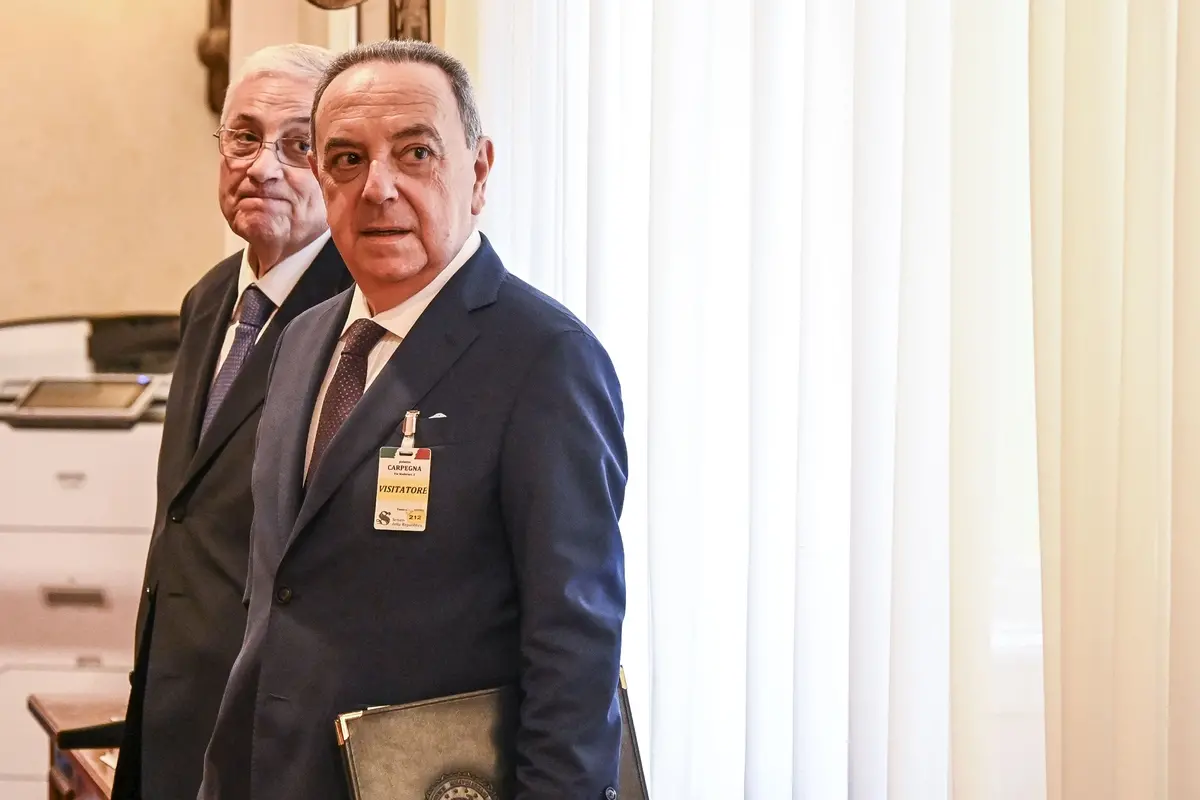 FRANCESCO LO VOI PROCURATORE CAPO PROCURA DI ROMA GIUSEPPE PIGNATONE PRESIDENTE DEL TRIBUNALE DEL VATICANO , IMAGOECONOMICA