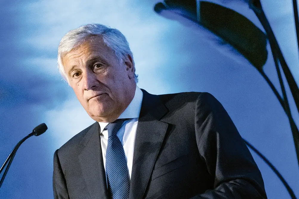 Il vice Presidente del Consiglio dei Ministri, Ministro degli Esteri e segretario di Forza Italia Antonio Tajani, in occasione dell\\u2019evento di Confartigianato \\\\\\'Match Point\\\\\\', dedicato all\\u2019analisi delle prossime sfide politiche ed economiche per il futuro dell\\\\\\'Italia e dell\\\\\\'Europa. Roma, Luned\\u00EC 09 Settembre 2024 (foto Mauro Scrobogna /LaPresse) The Deputy Prime Minister, Minister of Foreign Affairs and Secretary of Forza Italia Antonio Tajani on the occasion of the Confartigianato event \\\\\\'Match Point\\\\\\', dedicated to the analysis of the upcoming political and economic challenges for the future of Italy and Europe. Rome, Monday September, 09 2024 (Photo by Mauro Scrobogna / LaPresse) , LAPRESSE