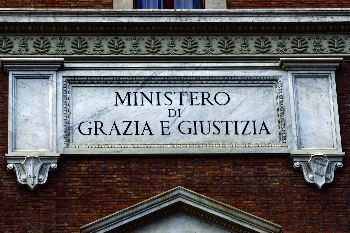 MINISTERO DI GRAZIA E GIUSTIZIA ESTERNO PALAZZO , IMAGOECONOMICA