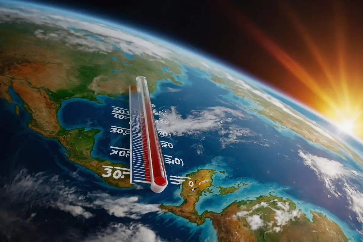 RISCALDAMENTO GLOBALE CAMBIAMENTO CLIMATICO CALDO , IMAGOECONOMICA