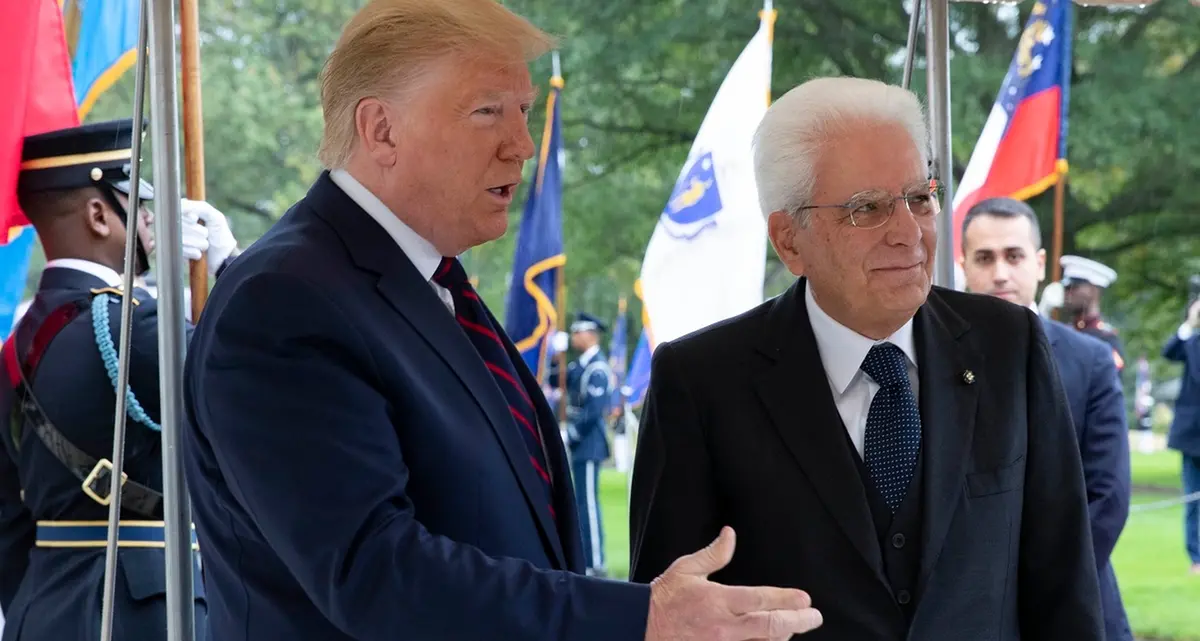 Mattarella, pressing sugli Usa Trump: ok, sui dazi valuteremo