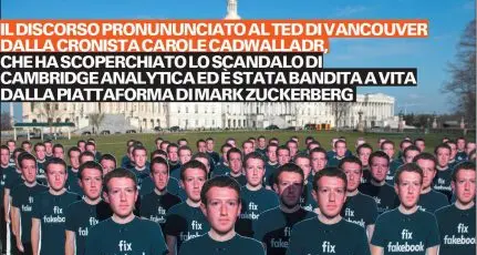 «Chiudete subito Facebook o la nostra democrazia rischia di morire...»