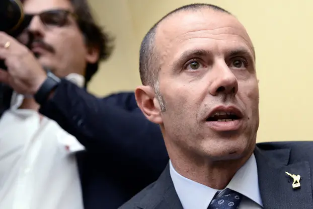 Massimiliano Romeo, capogruppo della Lega al Senato