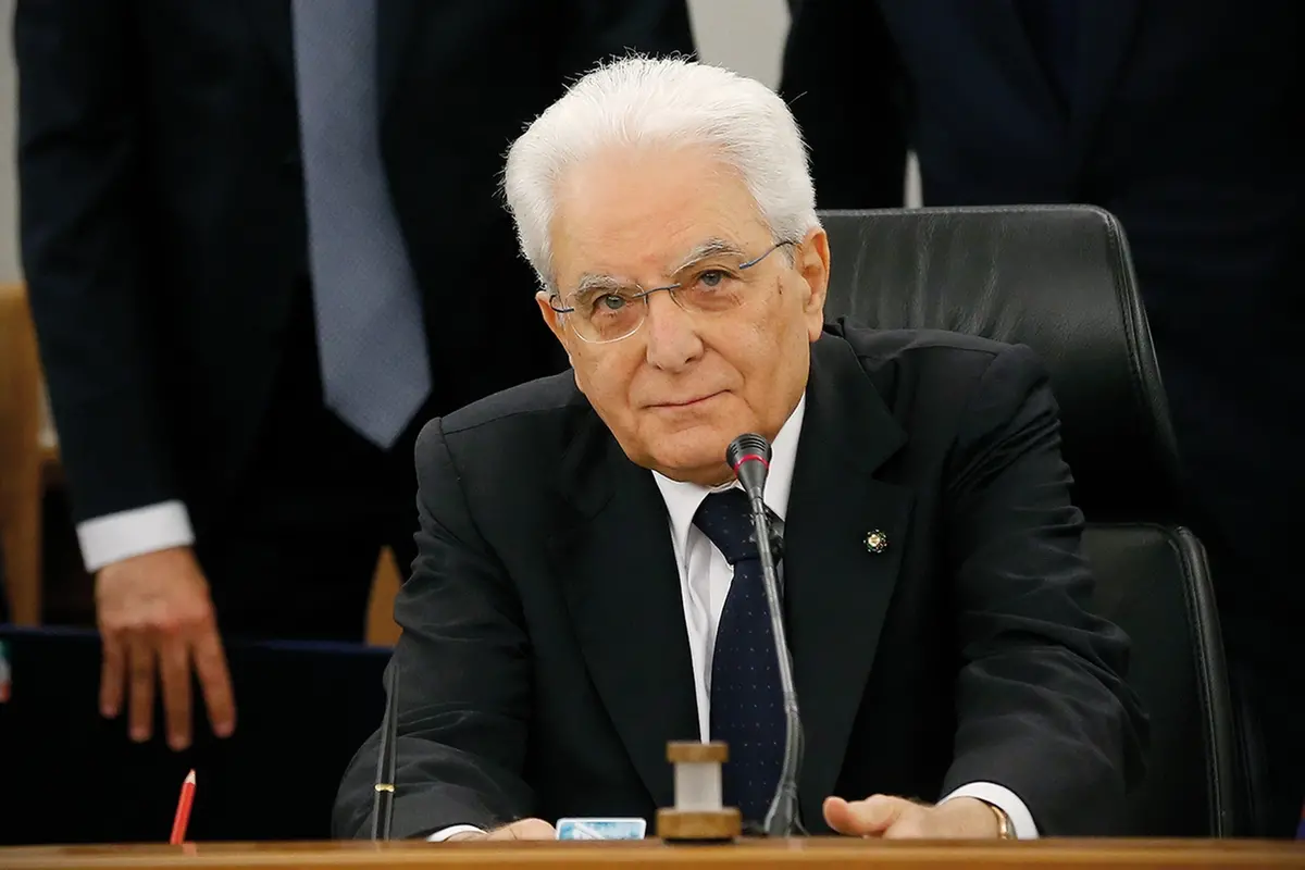 Il presidente della Repubblica Sergio Mattarella , UFFICIO STAMPA