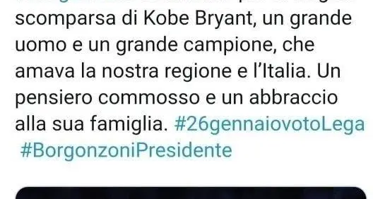 La Lega e Kobe Bryant: uno sciacallaggio bestiale. Poi le scuse