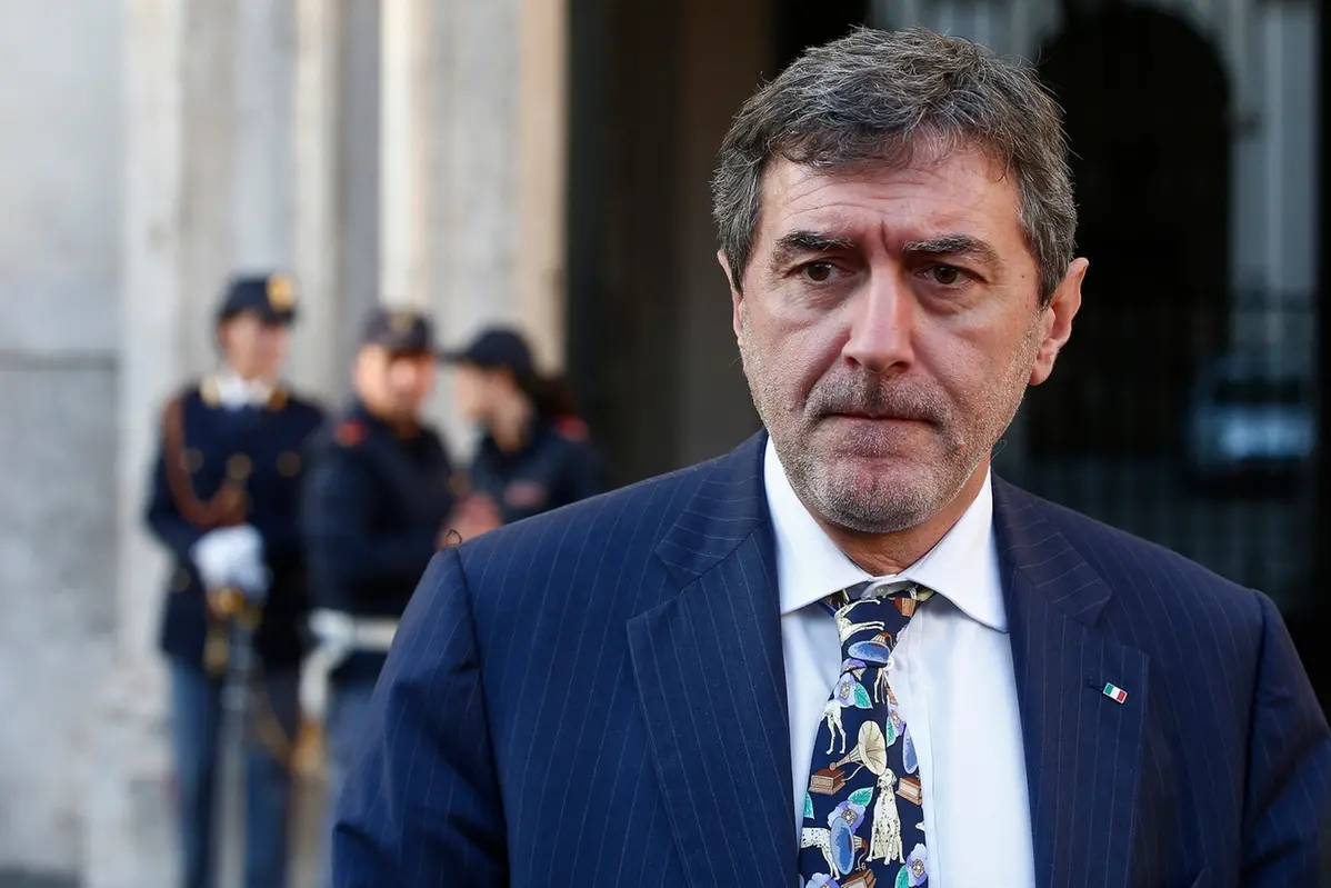 Marco Marsilio, presidente della Regione Abruzzo