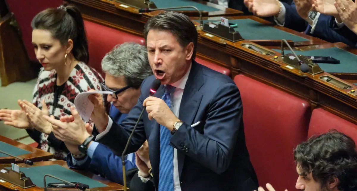 Giuseppe Conte: «Mozione di sfiducia a Nordio? Valutiamo...»