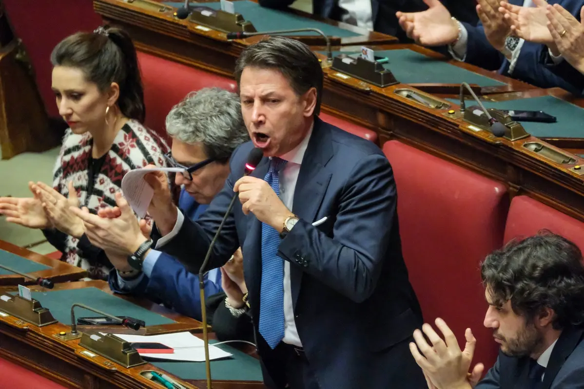 Giuseppe Conte, presidente del Movimento Cinque Stelle