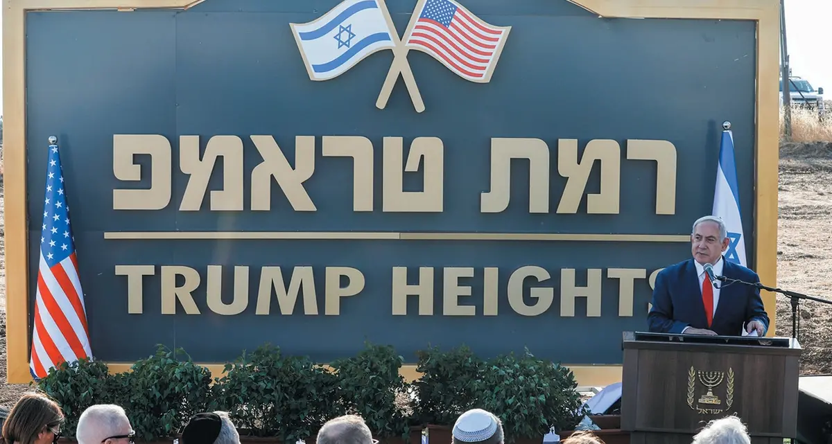 Sul Golan la colonia in onore di Trump