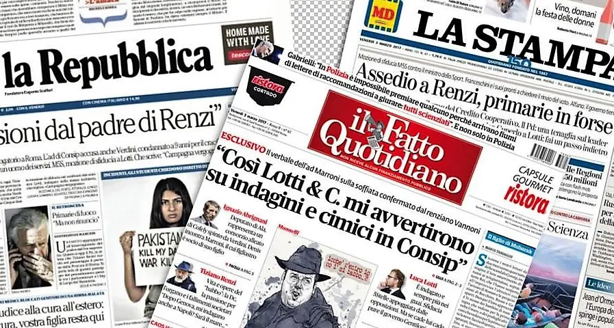 Caso Consip, giornali e tv faranno mea culpa?