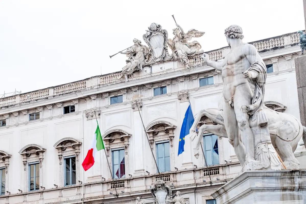 Esterno del Palazzo della Consulta , LAPRESSE