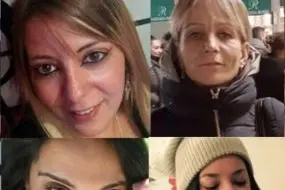 Da sinistra: Piera Napoli, Luljeta Heshta, Sonia Di Maggio, Roberta Siragusa