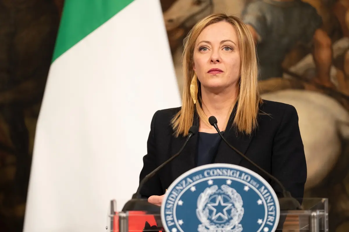 La premier Giorgia Meloni