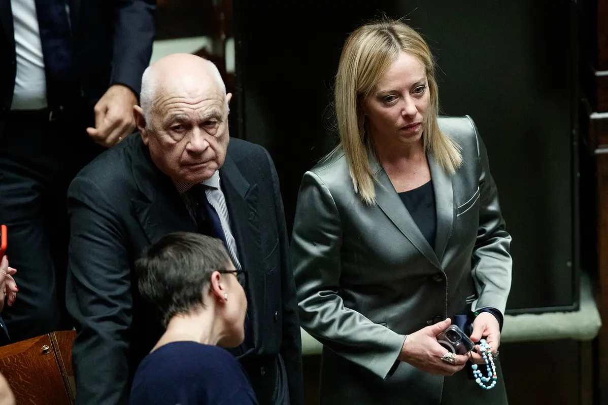 Il ministro della Giustizia Carlo Nordio e la premier Giorgia Meloni