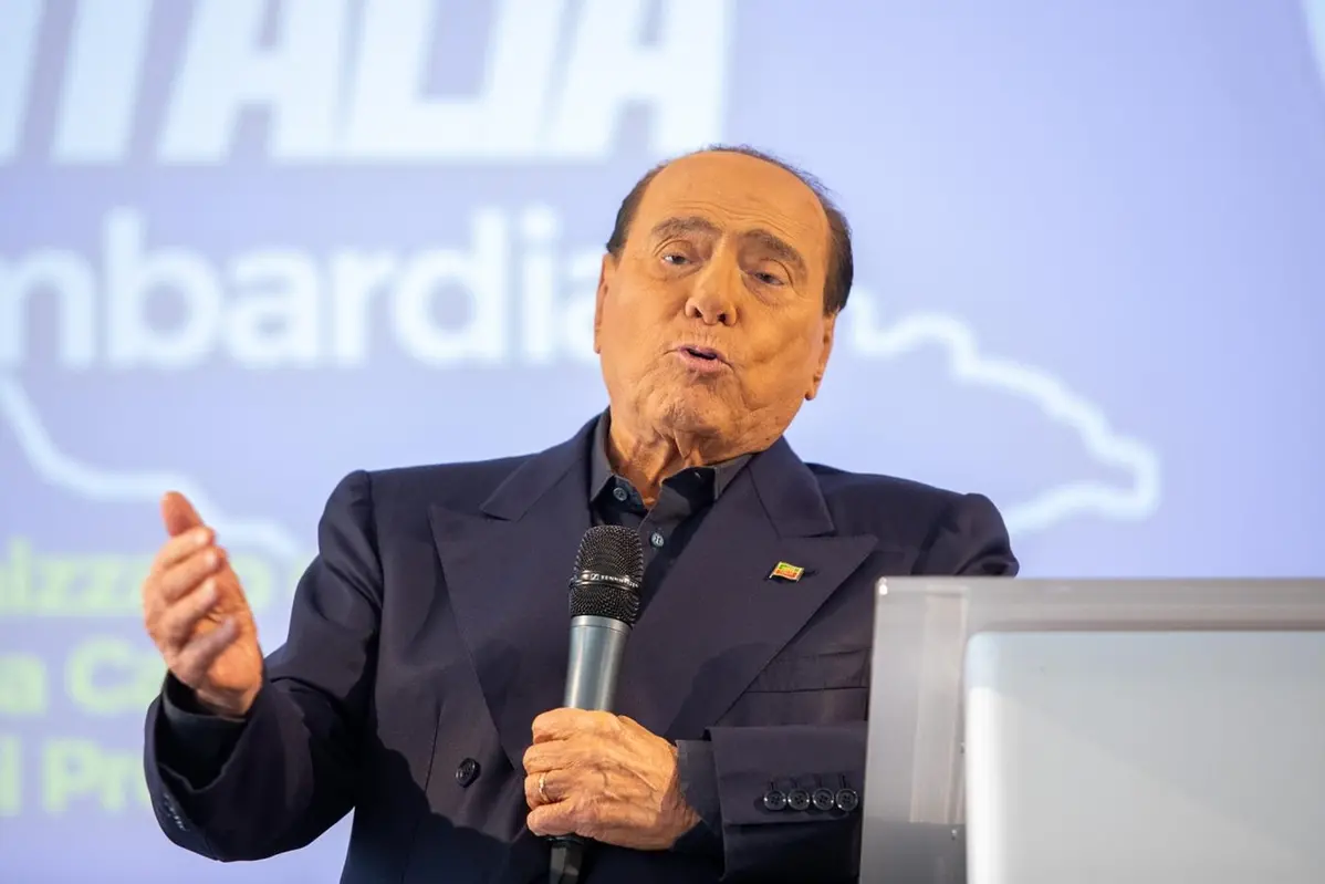 Silvio Berlusconi, presidente di Forza Italia