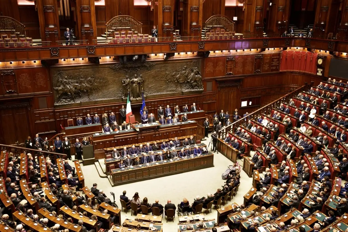 L\\'aula di Montecitorio