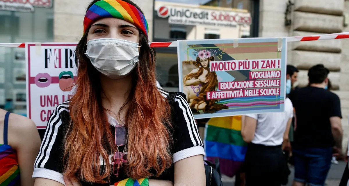 «Per i diritti di tutti»: oggi in piazza per sostenere la legge Zan contro l'motrasfobia