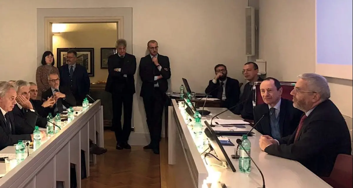 Mascherin incontra il presidente dell'Odg Verna: «Noi e i giornalisti: un cammino comune»