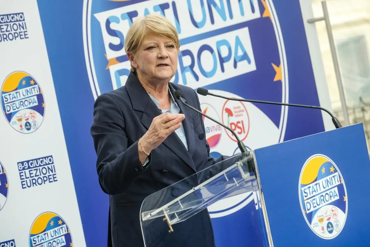 Rita Bernardini in occasione della presentazione della Lista Stati Uniti d\\u2019Europa