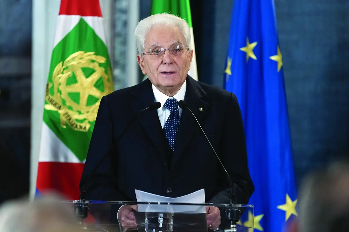 SERGIO MATTARELLA , IMAGOECONOMICA