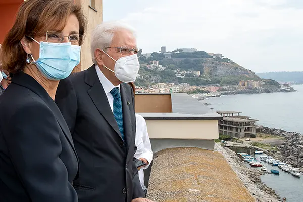 Marta Cartabia e Sergio MattaRELLA(Foto di Paolo Giandotti - Ufficio per la Stampa e la Comunicazione della Presidenza della Repubblica)