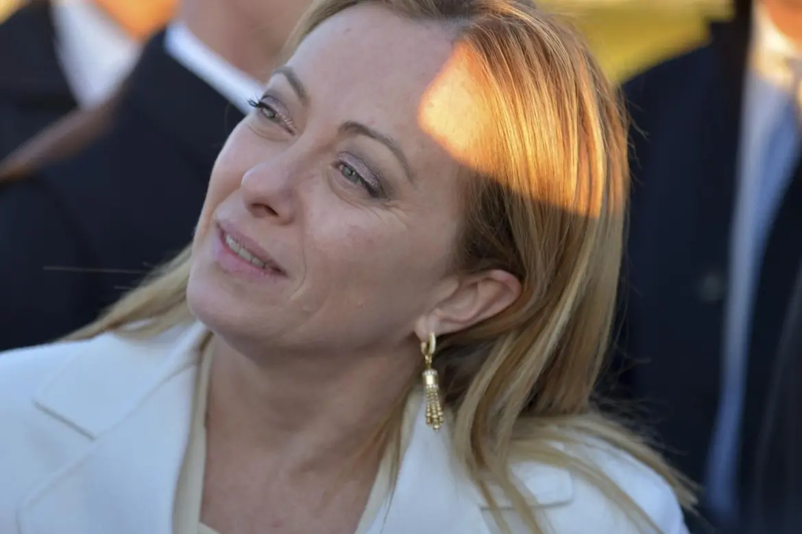 La premier Giorgia Meloni