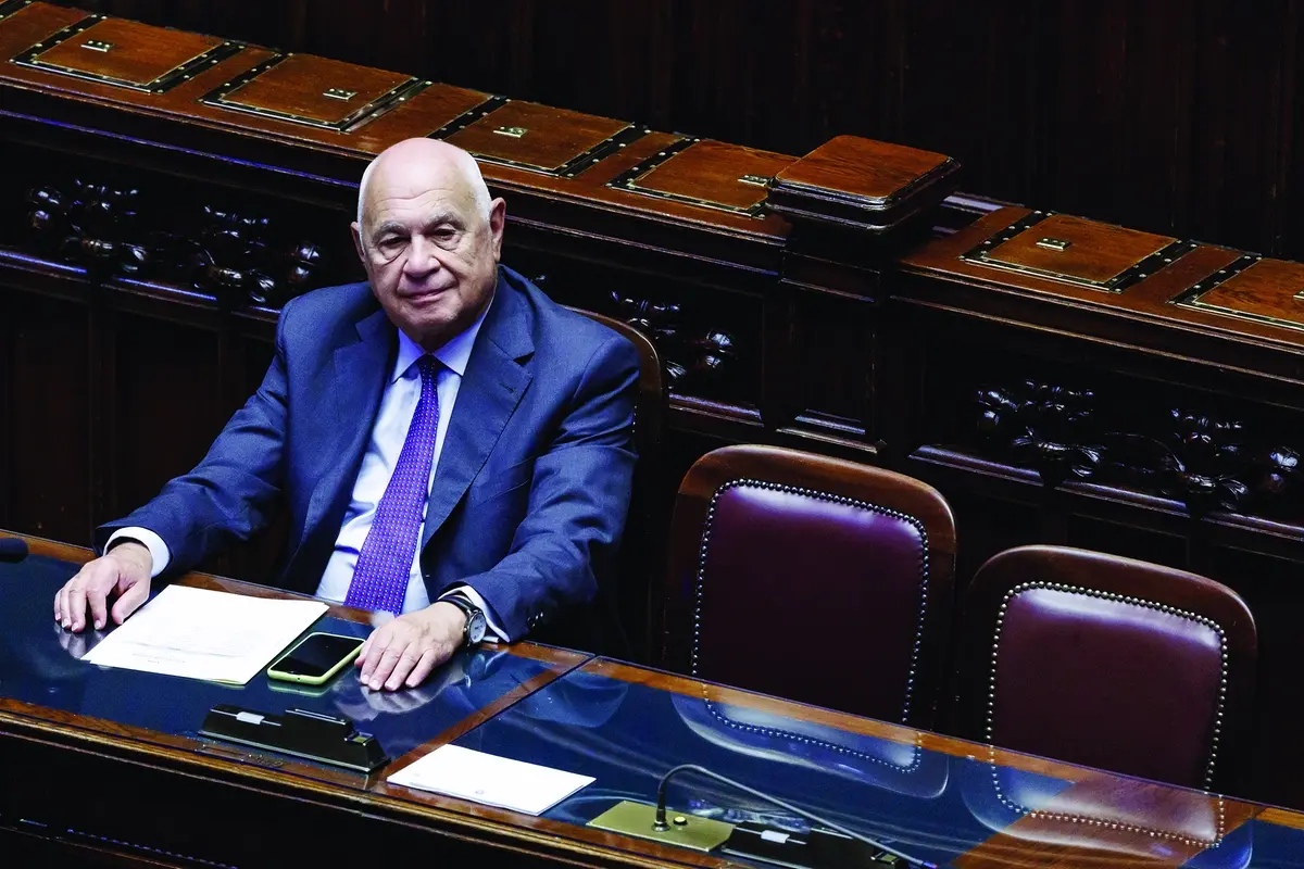 Il ministro Carlo Nordio durante il voto finale del ddl sulla riforma della giustizia alla Camera dei deputati a Roma, Mercoled\\u00EC, 10 Luglio 2024 (Foto Roberto Monaldo / LaPresse) Minister Carlo Nordio during the final vote on the justice reform bill in the Chamber of deputies in Rome, Wednesday, July 10, 2024 (Photo by Roberto Monaldo / LaPresse) , LaPresse 