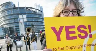 La guerra europea del copyright: uno a zero per gli autori