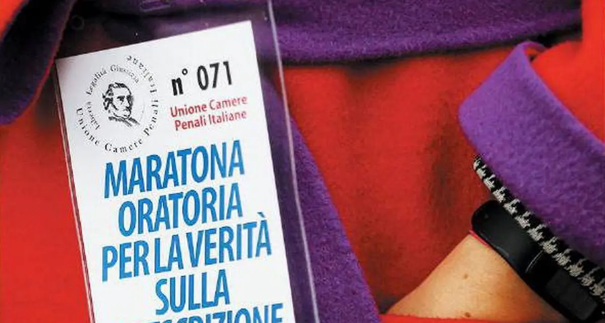 Prescrizione, la maratona dei penalisti: «Vi racconto l’Odissea di un imputato a vita»