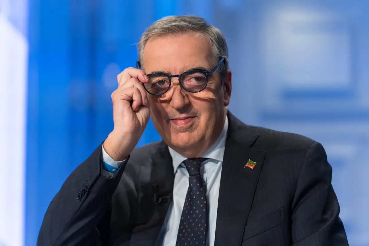 MAURIZIO GASPARRI VICEPRESIDENTE DEL SENATO DELLA REPUBBLICA , IMAGOECONOMICA