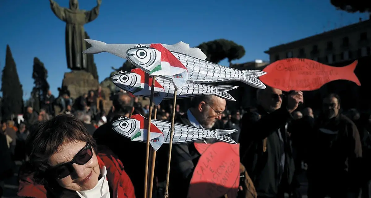 Sardine, annunciato il Congresso. «Ora terza fase»
