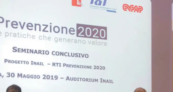 Incidenti sul lavoro, all’Inail i risultati del Progetto “Prevenzione 2020”