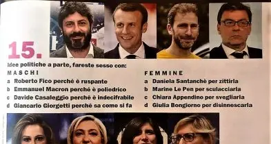 Il test sessista de L'Espresso diventa un epic fail