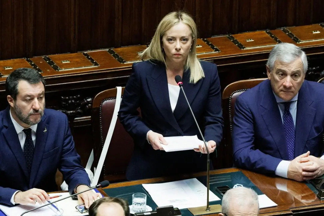 giorgia meloni premier discorso camera