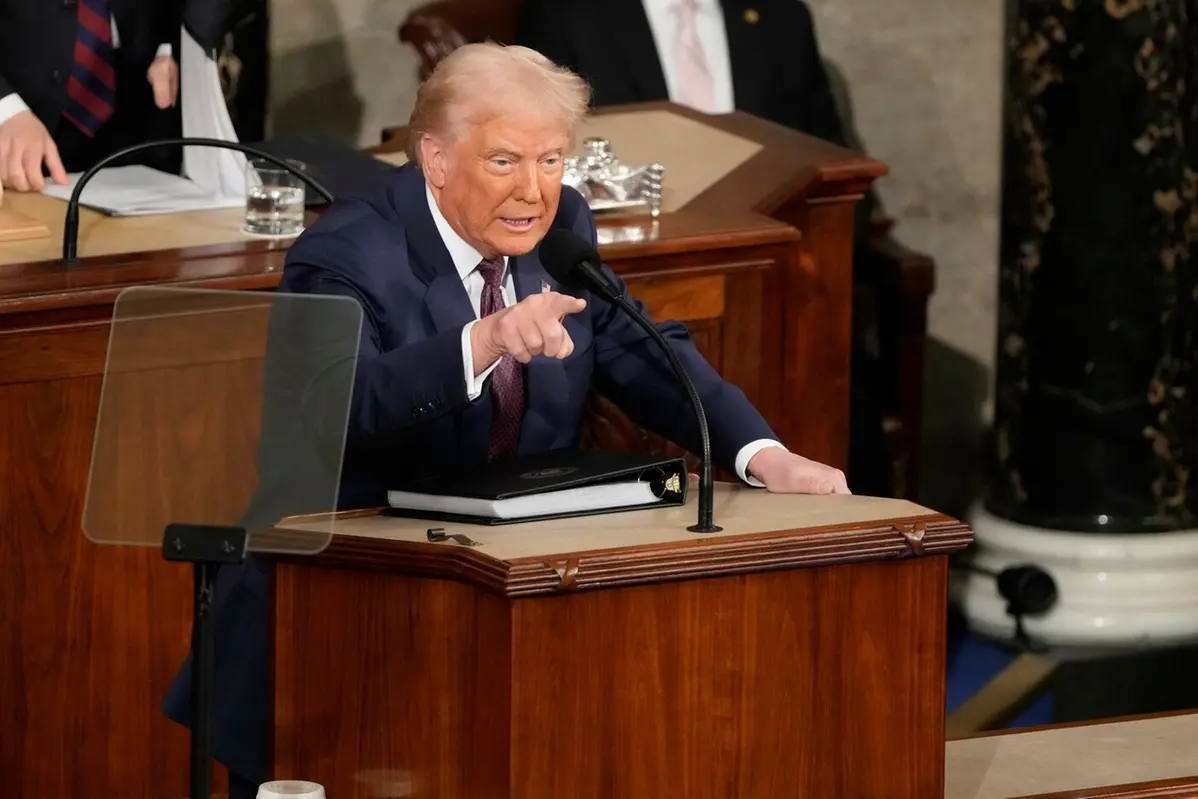 Donald Trump al Congresso , APN