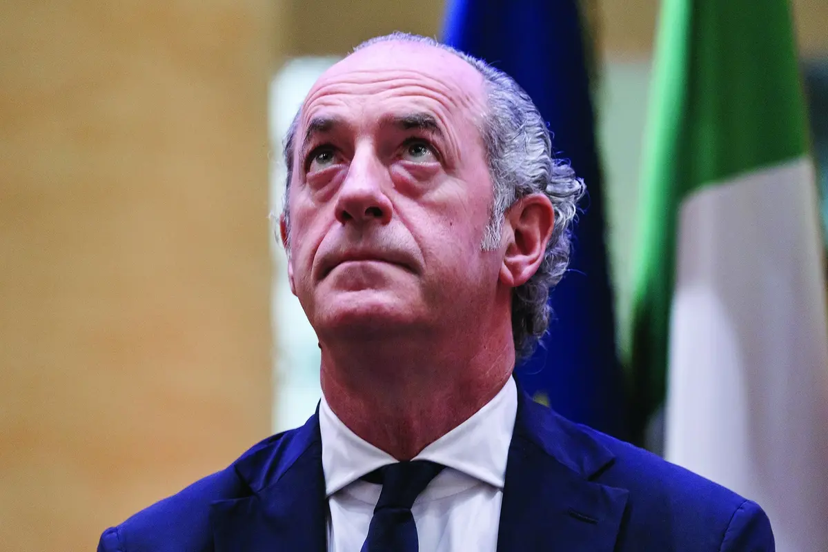 Il governatore della regione Veneto Luca Zaia , LAPRESSE