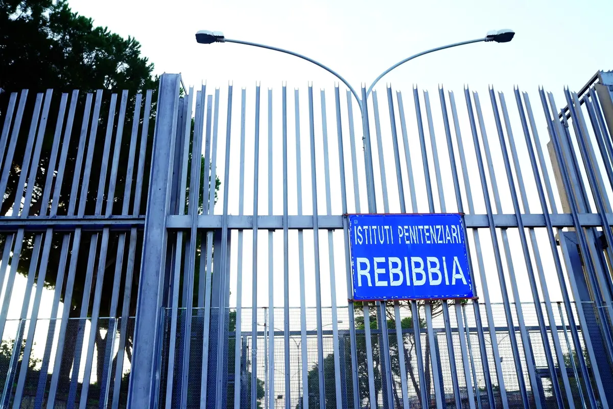 ESTERNI ENTRATA CARCERE DI REBIBBIA ISTITUTO PENITENZIARIO ISTITUTI PENITENZIARI , IMAGOECONOMICA
