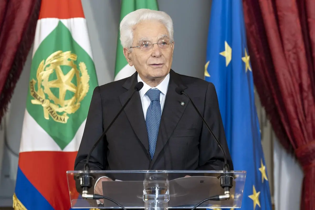 Il Presidente Sergio Mattarella , UFFICIO STAMPA