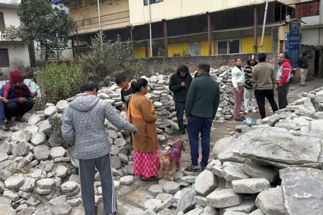 Immagini del terremoto avvenuto in Tibet