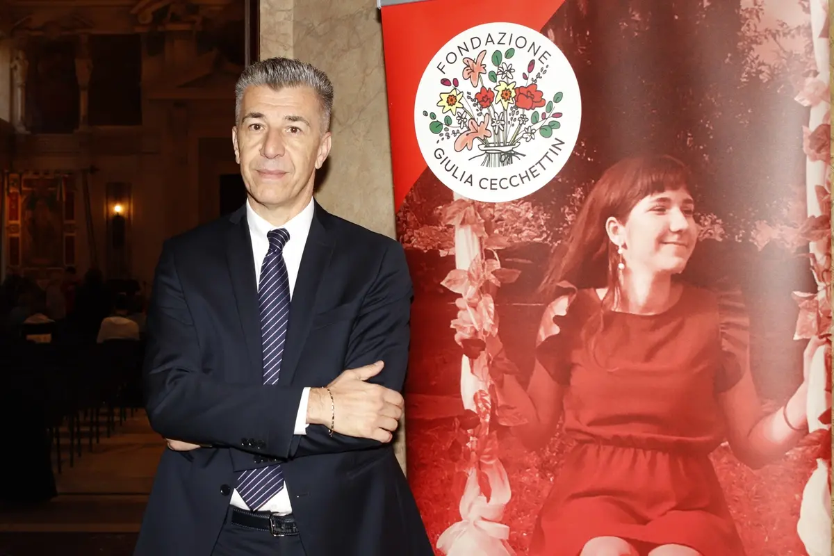 GINO CECCHETTIN PRESIDENTE FONDAZIONE GIULIA CECCHETTIN , IMAGOECONOMICA