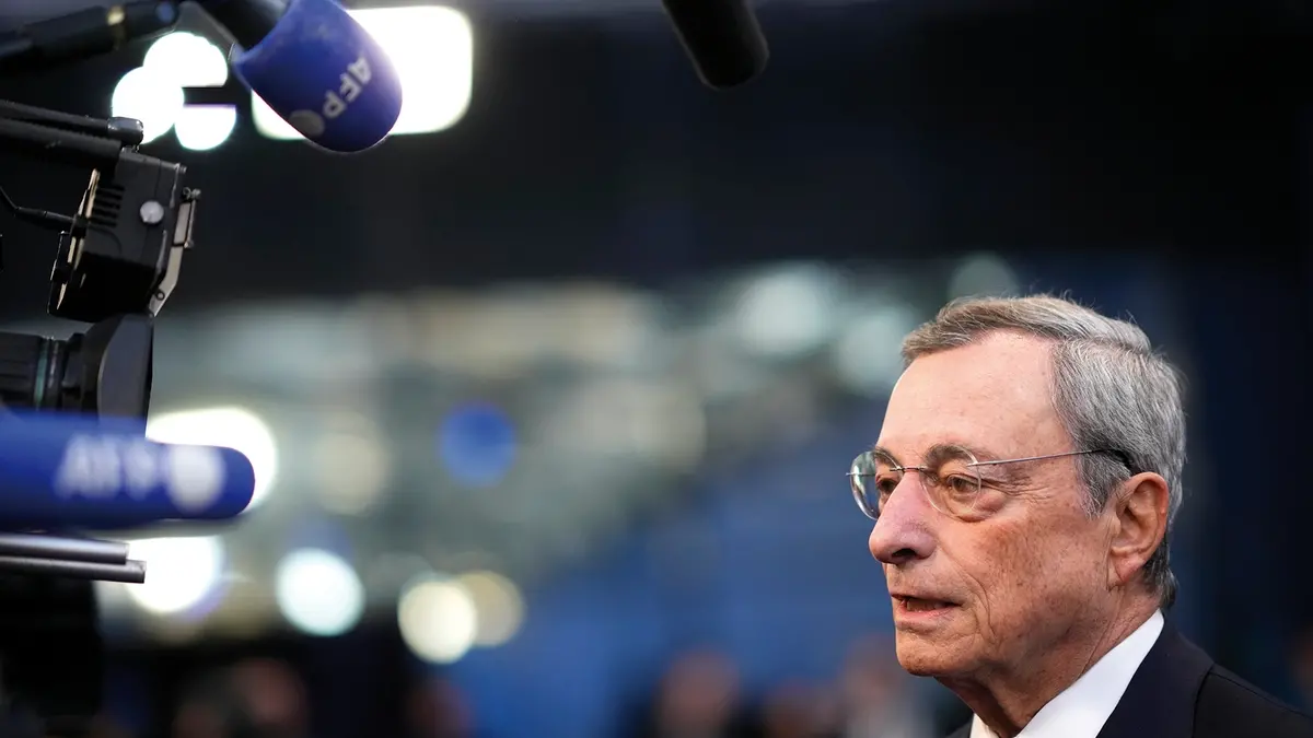 Draghi “apre” a Trump e sprona i leader europei: «I dazi? Tratteremo»