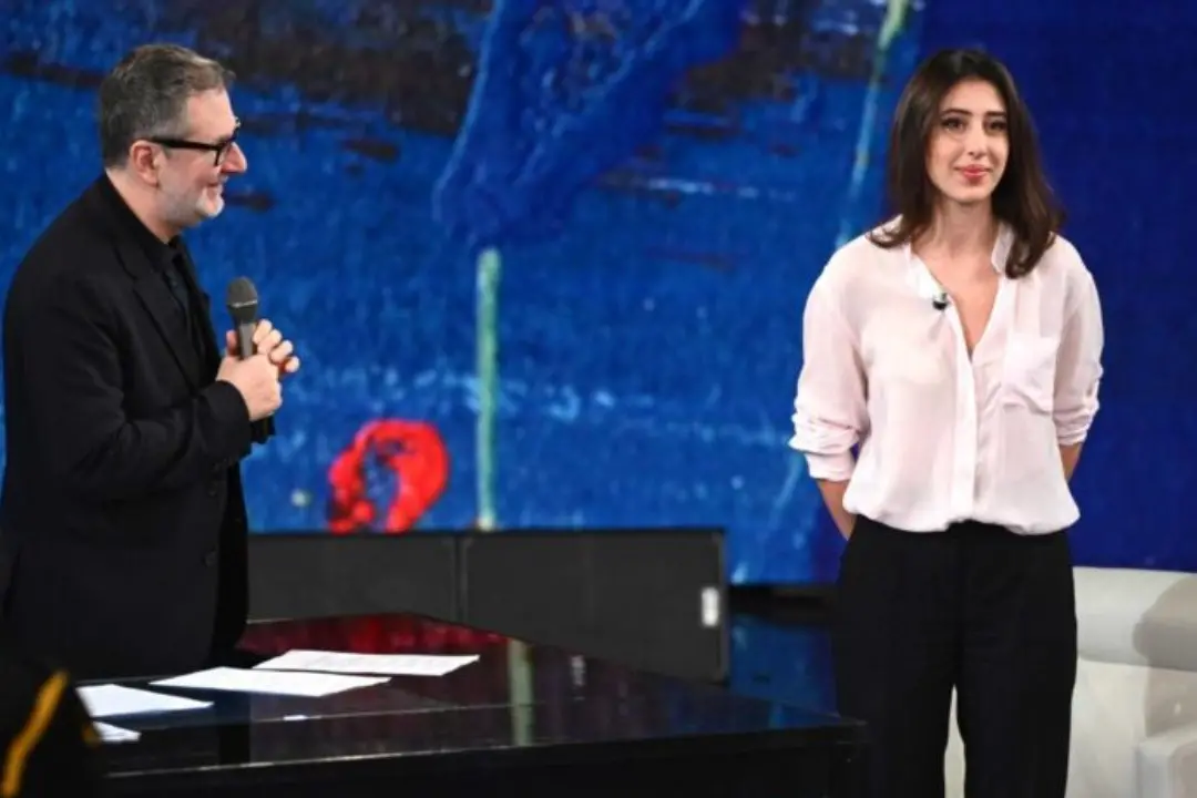 Cecilia Sala ospite da Fabio Fazio a \"Che tempo che fa\"