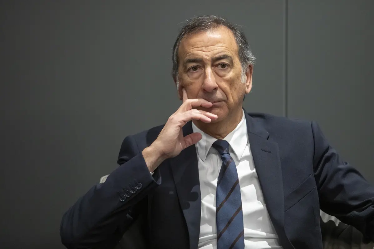 GIUSEPPE SALA DETTO BEPPE SINDACO DI MILANO , IMAGOECONOMICA