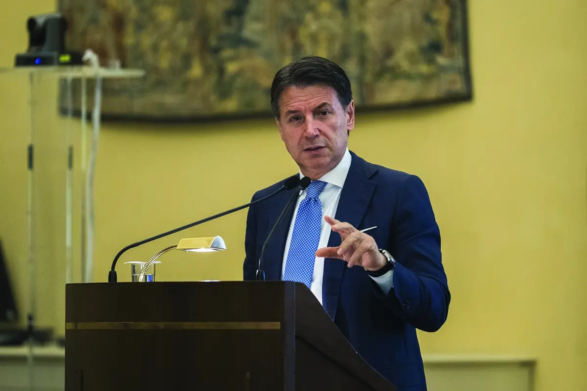GIUSEPPE CONTE, PRESIDENTE DEL MOVIMENTO 5 STELLE , IMAGOECONOMICA